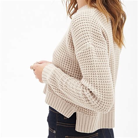 ae waffle sweater